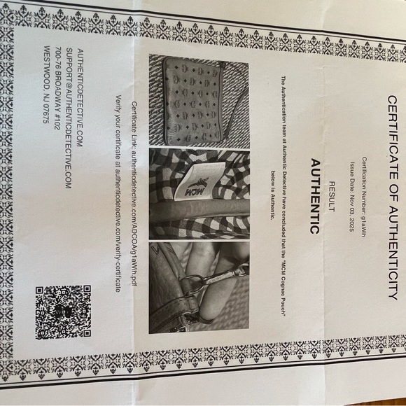 Reserved MCM Tan and Black Monogram Bag - Picture 8 of 8